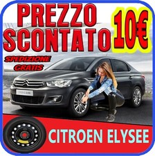 💥 Set Platzsparend Notrad Citroën Elysee 15” 4Fori DOT2025 🛞