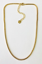 HSN Brook & York Emma Gold-Tone Brass Choker 13