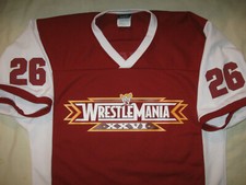 WrestleMania XXVI Jersey Shirt Men's Medium WWE WWF 2010 Wrestling