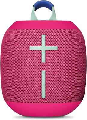 Ultimate Ears Wonderboom 4 Bluetooth, Wasserdicht, Tragbarer Lautsprecher, 360° Pink