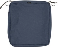 Classic Accessories Montlake FadeSafe 19"W x 19"D x 3"Thick, Heather Indigo 