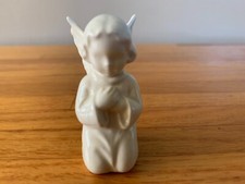 Beautiful Rare Goebel Sacrart Series #249 White Porcelain Angel