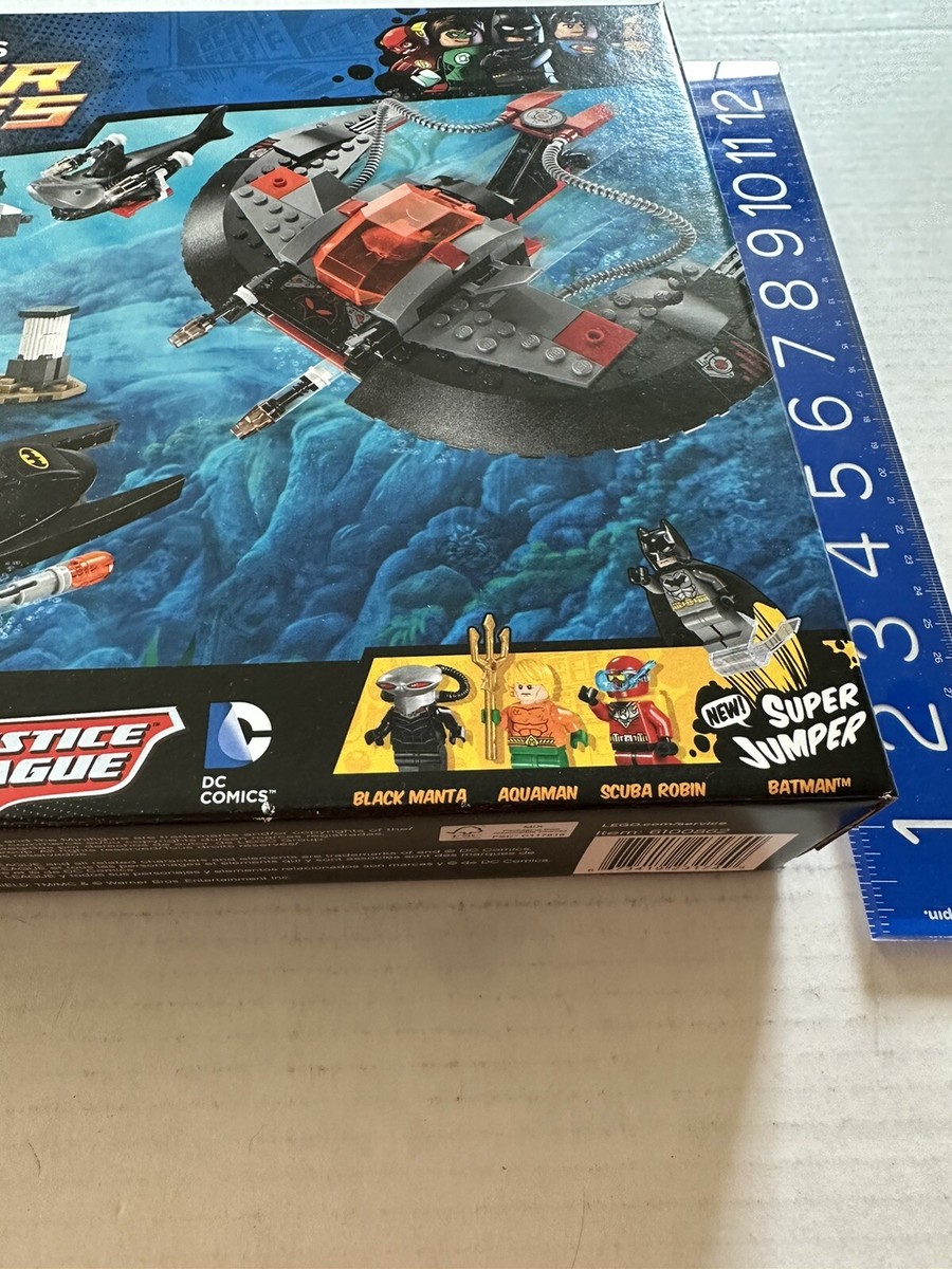 Lego Black Lego Aquaman 2018 Sets Aquaman Black Manta Strike Lego