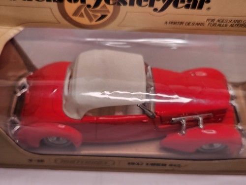 MATCHBOX MODELS OF YESTERYEAR 1:35 SCALE 1937 CORD 812 - RED - Y-18 - BOXED NOS - Picture 4 of 8