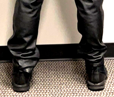 Nike ACG Manoa Black Leather High Top Boots Men display picture 1