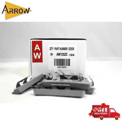 100 Pcs CLIP-ON WHEEL WEIGHT BALANCE AW STYLE 1.25 oz