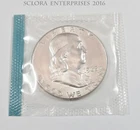 1963 P Franklin Half **90% SILVER**  *BU - MINT CELLO*