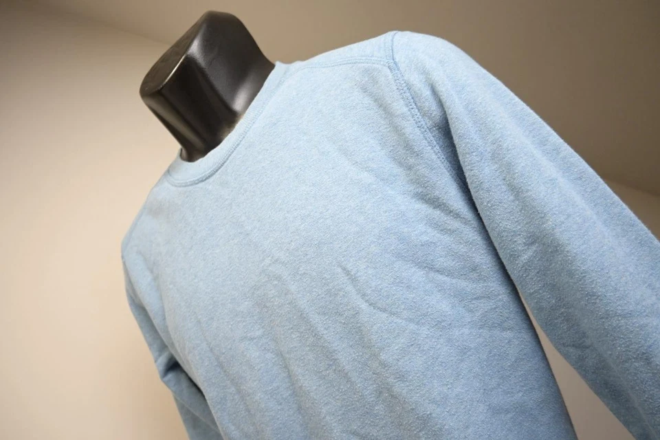 Sudadera Prana Mezcla Algodón Azul Campamento Suéter Mujer Talla Mediana Foto 2 de 4