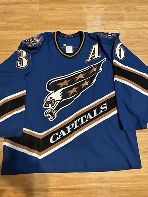 Game Worn Eagles 1996 Screaming Eagle Washington Capitals Used