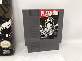 PLATOON - Nintendo nes - Complete in box CIB - 