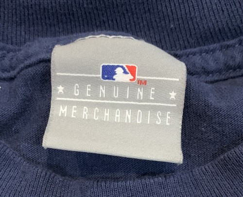 Cleveland Indians Chief Wahoo Blue Mens M Shirt MLB AL Central American Baseball - Picture 4 of 4
