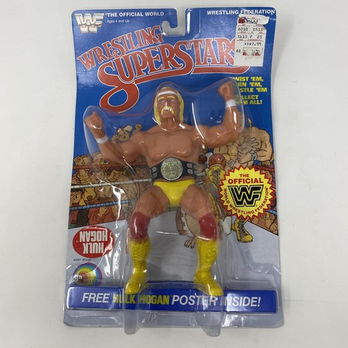 Vintage LJN Wrestling Superstars Hulk Hogan Action...