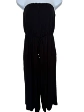 Women Black Romper or Coverup size Small by J. Valdi Easy and Effortless wear