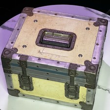 Vintage Camera Hard Case 10  Tall X 15  Wide X 12  Long