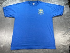 1992 San Antonio Missions Blue XL Vintage Old Timers Game MiLB Shirt USA MADE