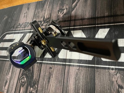 HHA Mathew Short Bar Tetra Tournament RYZ W/ Ultraview UV3XL 3 pin Custom Sight