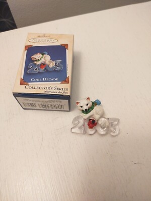 Hallmark Keepsake 2003 Cool Decade #4 Cool Fox Ornament