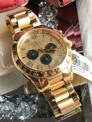 Michael Kors Layton Glitz Gold-tone 