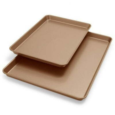 KitchenAid Pro Grade Nonstick Jellyroll Pan and Baking Sheet, Set of 2, Bakeware