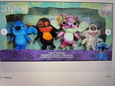 Disney Stitch Plush Collector Set Of 4