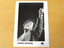 JAMES BROWN - UK PROMO PRESS PHOTO - 7 x 5 INCHES (Q)
