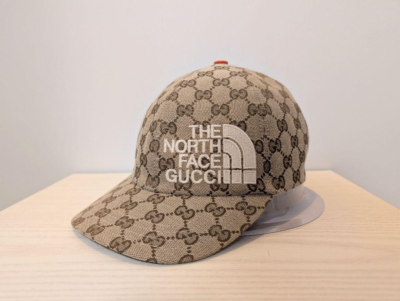 THE NORTH FACE x GUCCI ベースボールキャップ Gucci x The North Face Gucci Baseball Hat Black - US