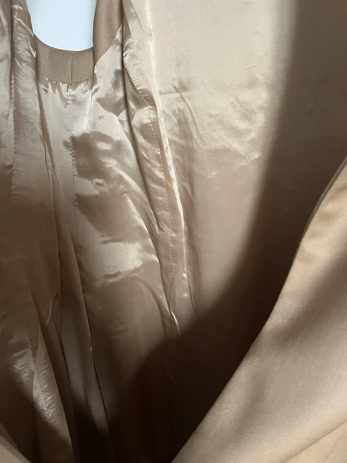 Abito tunica A I 2004 Versace by Donatella nero lana fibbia M IT42 Vintage