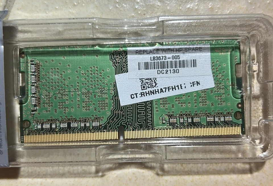4 GB RAM DDR4 SODIMM 3200 MHz SAMSUNG - Immagine 2 di 2