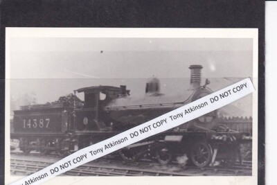 LMS - EX HIGHLAND - LOCH 4-4-0  NO. 14387 @ PERTH - VINTAGE IMAGE - # L10255