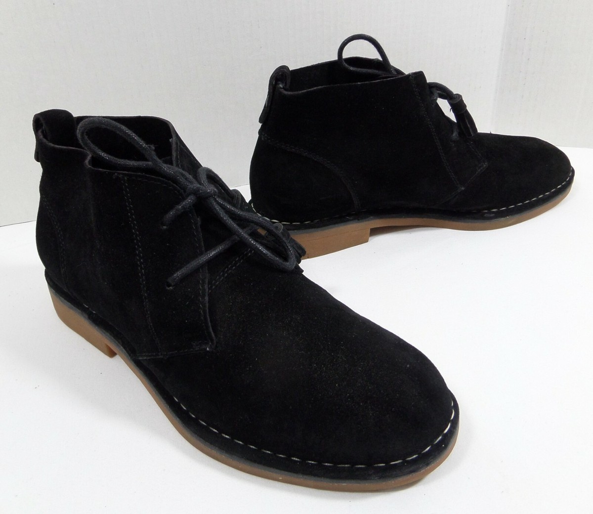 HUSH PUPPIES CYRA CATELYN BLACK SUEDE CHUKKA WOMEN ANKLE  display picture 2