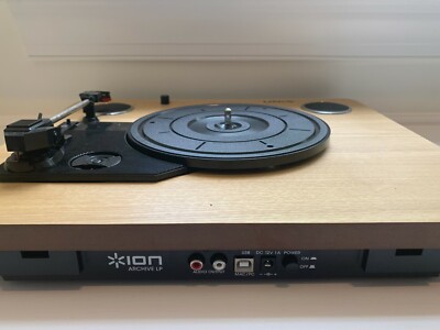 ION Premier LP Bluetooth Hoparlörlü Ahşap Pikap