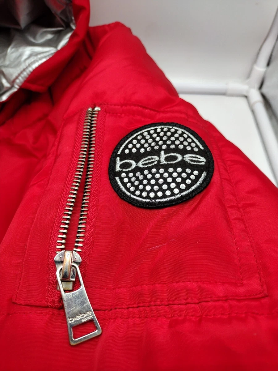 Bebe red hotsell jacket
