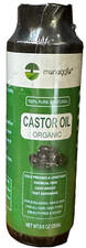 Unrefined Castor Oil Organic 100 Pure  Natural Cold Pressed 8FL OZ 250ML 