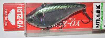 yo zuri rattl'n vibe sinking 3'' 3/4oz  r1356-gt green silver