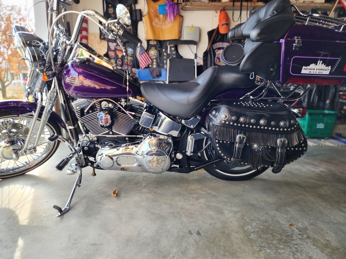 Harley Davidson TallBoy seat Softail Springer Heritage