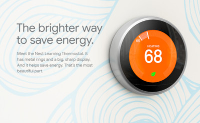 MINT CONDITION A - QUALITY Google / Nest 3rd Gen Thermostat Kit Stainless Steel