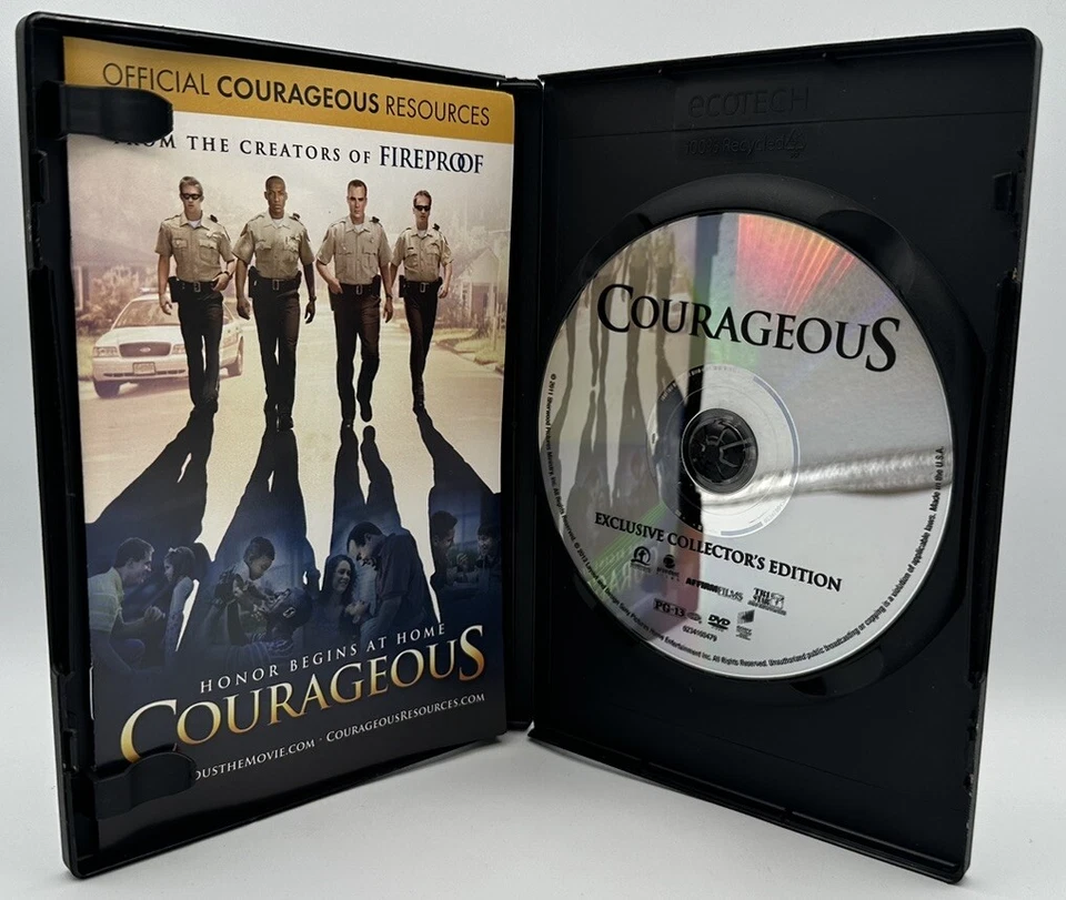 Courageous DVD Exclusive Collector’s Edition Honor Begins At Home Free Shipping - Image 3 of 3