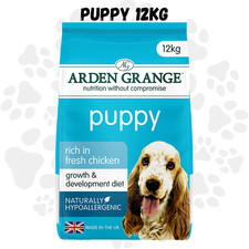 Arden Grange Puppy Junior Chicken 12KG Dog Food Growth Support Prebiotics 5.67 per kilo