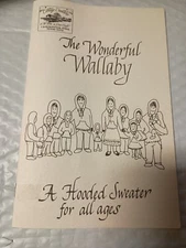 The Wonderful Wallaby : A Hooded Sweater for Alll Ages 1984 Knitting Pattern H3