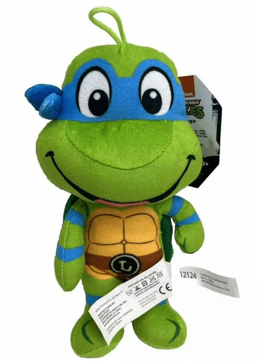 Set of 4 Teenage Mutant Ninja Turtles 8 Inch Plush Set NWT