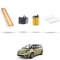 Hoffcar Set Service - 4 Filter FüR Citroen C4 Picasso 1.6 HDI 80Kw Von 2006