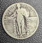 1927 D Standing Liberty Quarter Fine