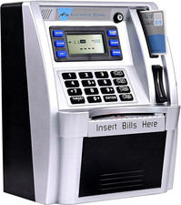 Pounds Version Electronic ATM Savings Bank Digital Piggy Money Bank Machine,Elec