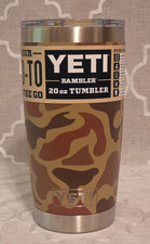 YETI 20 oz Tumbler - WETLANDS CAMO - MagSlider Lid - Rambler - NEW