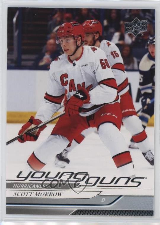 2024-25 Upper Deck Series 1 Young Guns Scott Morrow #225 0i4k