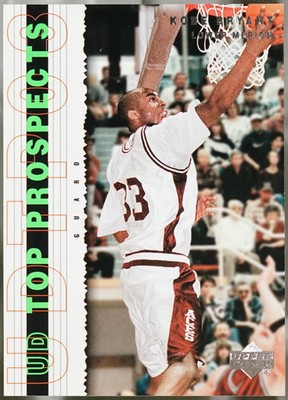 2003 UD Top Prospects Basketball Kobe Bryant #2 NM