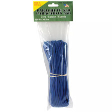 Pepperell Parachute 550 Cord Royal Blue 100ft/30.5m 100 Nylon