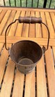 Farmhouse Metal Bucket Pail w/ Handle, EGGS Rooster Chicken Design — photo 7
