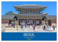 Seoul - Stadt Der Kontraste (Tischkalender 2026 DIN A5 Quer), Calvendo...
