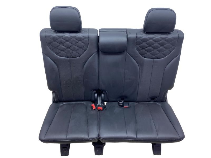 20-20 HYUNDAI PALISADE REAR 3RD ROW COMPLETE BENCH SEAT ASSEMBLY BLACK LEATHER
